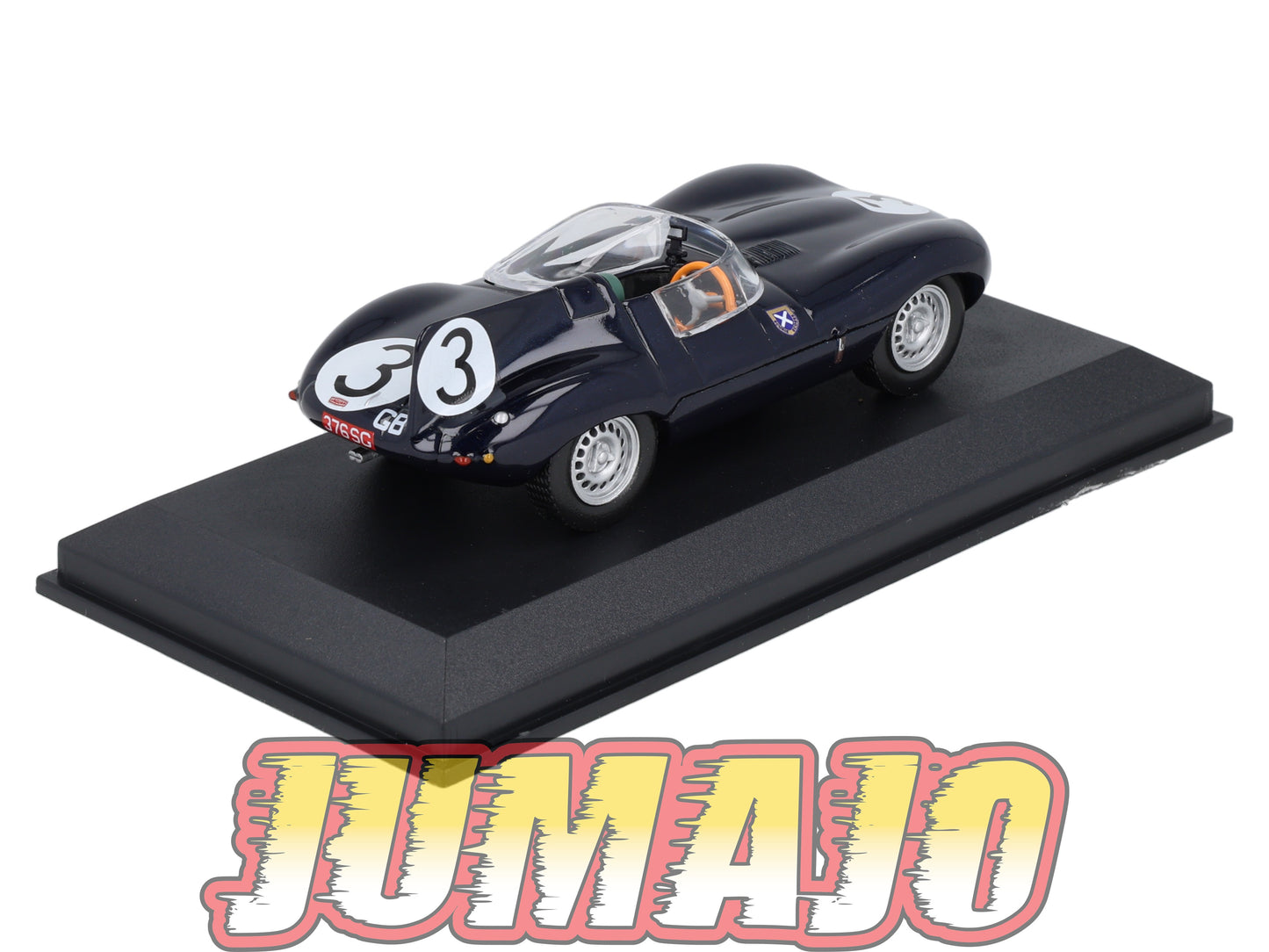 LM51 Voiture 1/43 IXO 24 Heures Le Mans : JAGUAR D #3 Winner 1957 I.Bueb