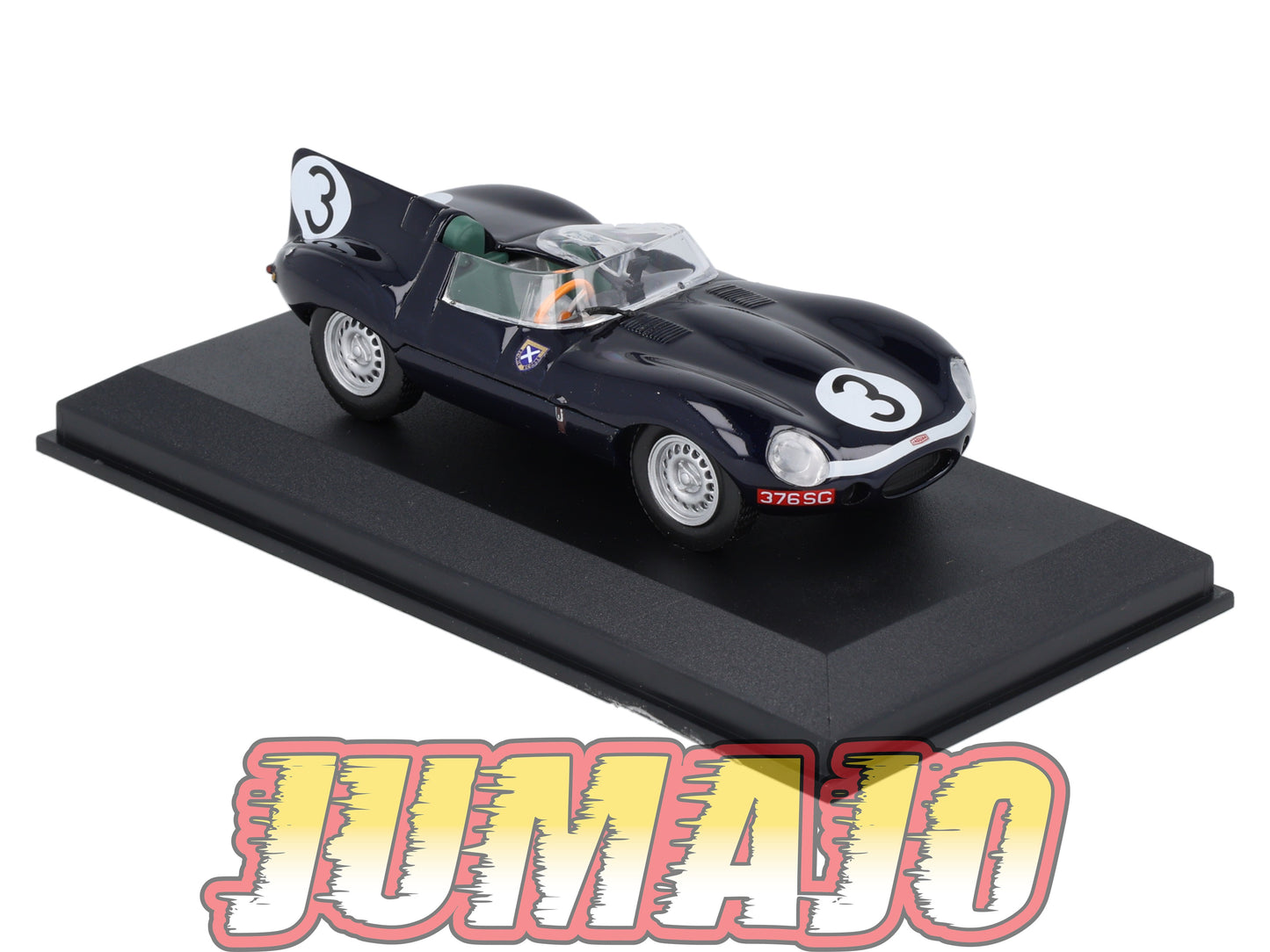 LM51 Voiture 1/43 IXO 24 Heures Le Mans : JAGUAR D #3 Winner 1957 I.Bueb