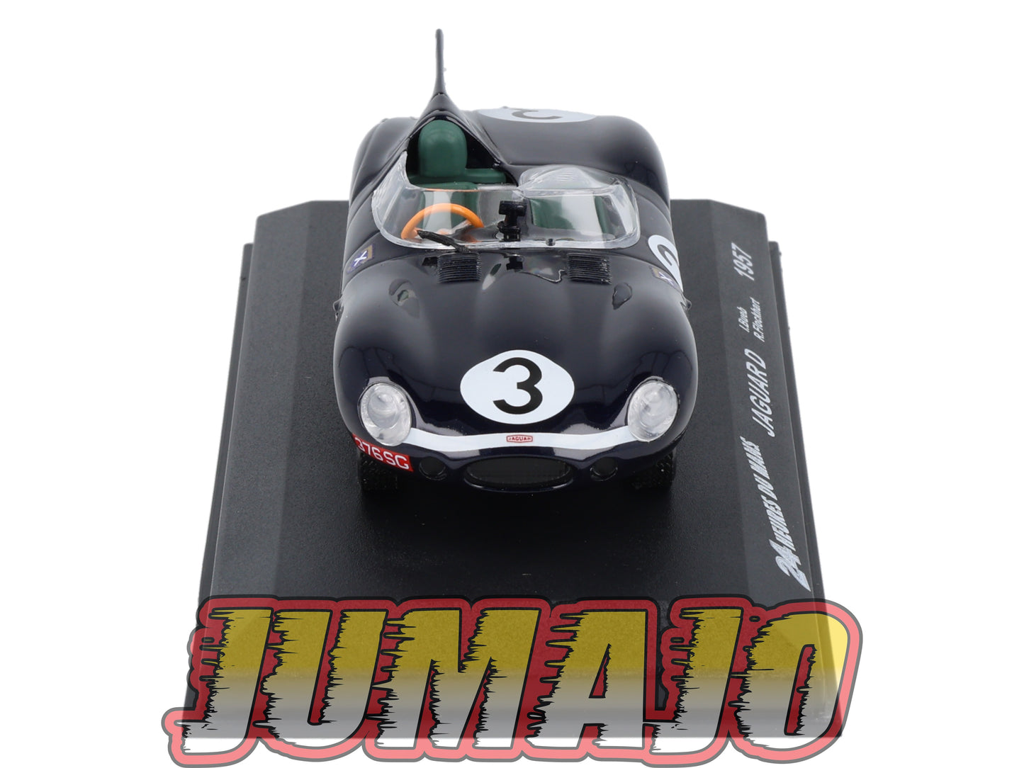 LM51 Voiture 1/43 IXO 24 Heures Le Mans : JAGUAR D #3 Winner 1957 I.Bueb