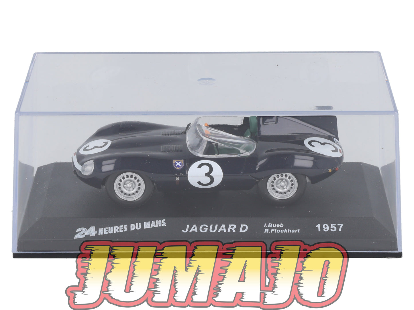 LM51 Voiture 1/43 IXO 24 Heures Le Mans : JAGUAR D #3 Winner 1957 I.Bueb
