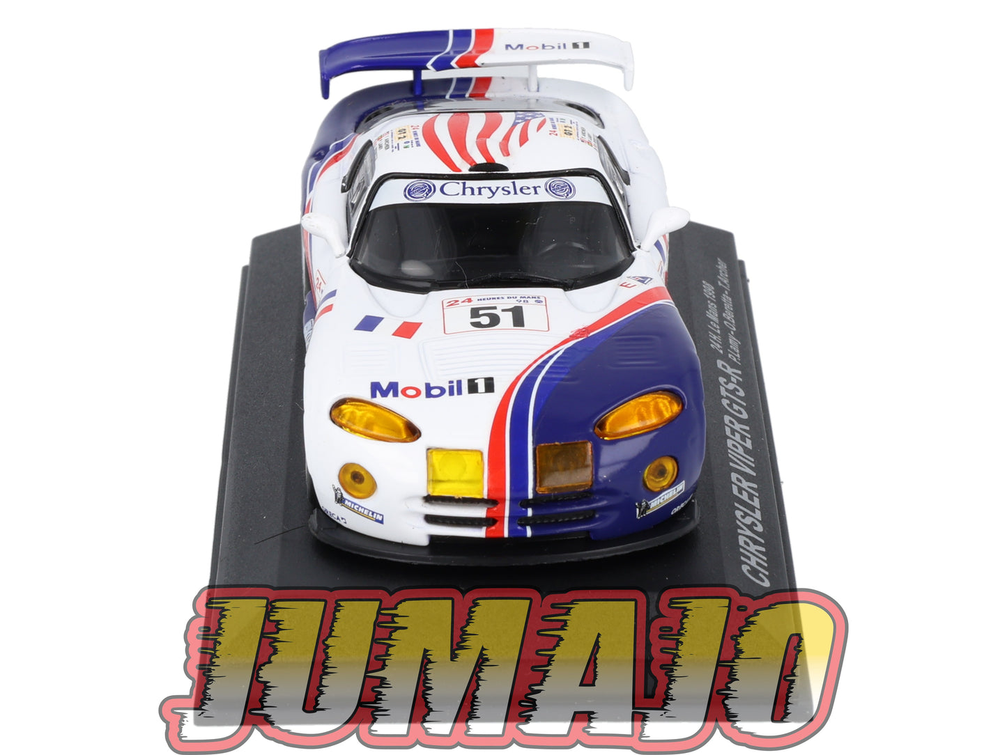 LM56 Voiture 1/43 IXO 24 Heures Le Mans : CHRYSLER viper GTS-R #51 1998 P.Lamy