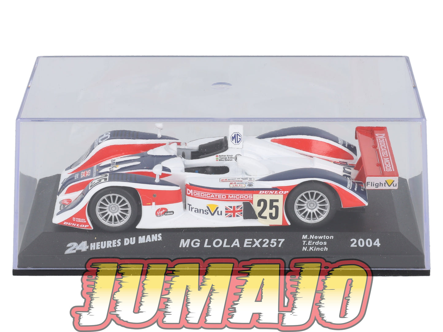 LM57 voiture 1/43 IXO 24 Heures Le Mans : MG LOLA EX257 #25 2004 M.Newton