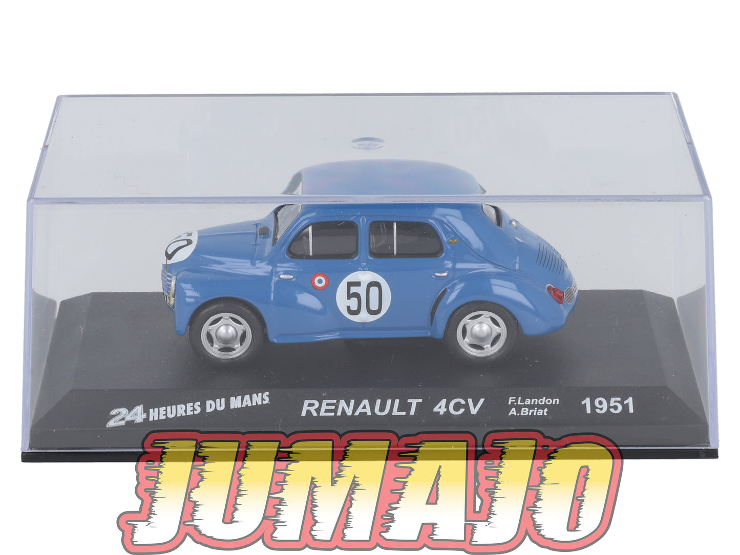 LM59 voiture 1/43 IXO 24 Heures Le Mans : RENAULT 4CV #50 1951 F.Landon