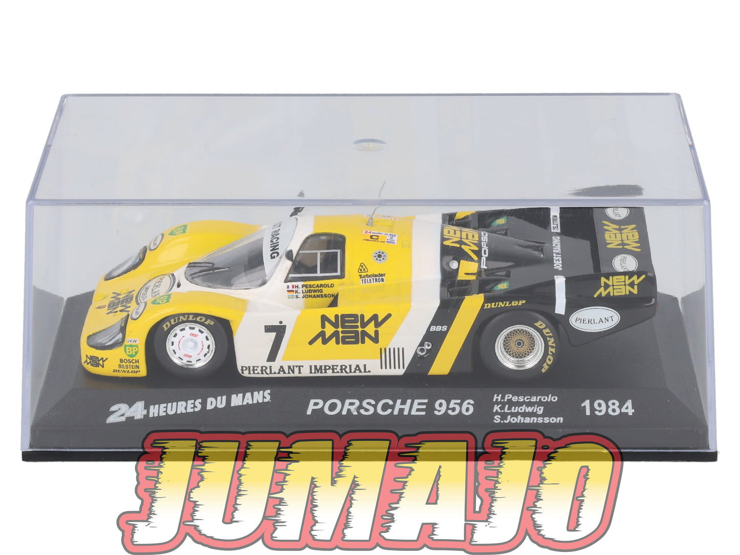 LM7 Voiture 1/43 IXO 24 Heures Le Mans : PORSCHE 956 #7 Winner 1984 H.Pescarolo