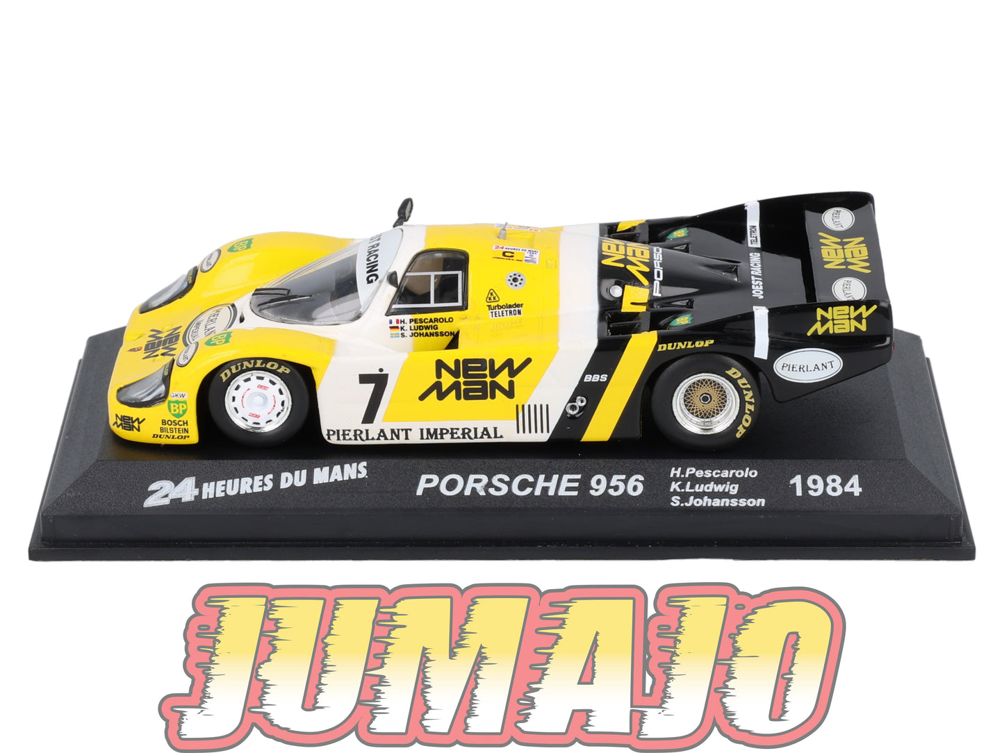 LM7 Voiture 1/43 IXO 24 Heures Le Mans : PORSCHE 956 #7 Winner 1984 H.Pescarolo