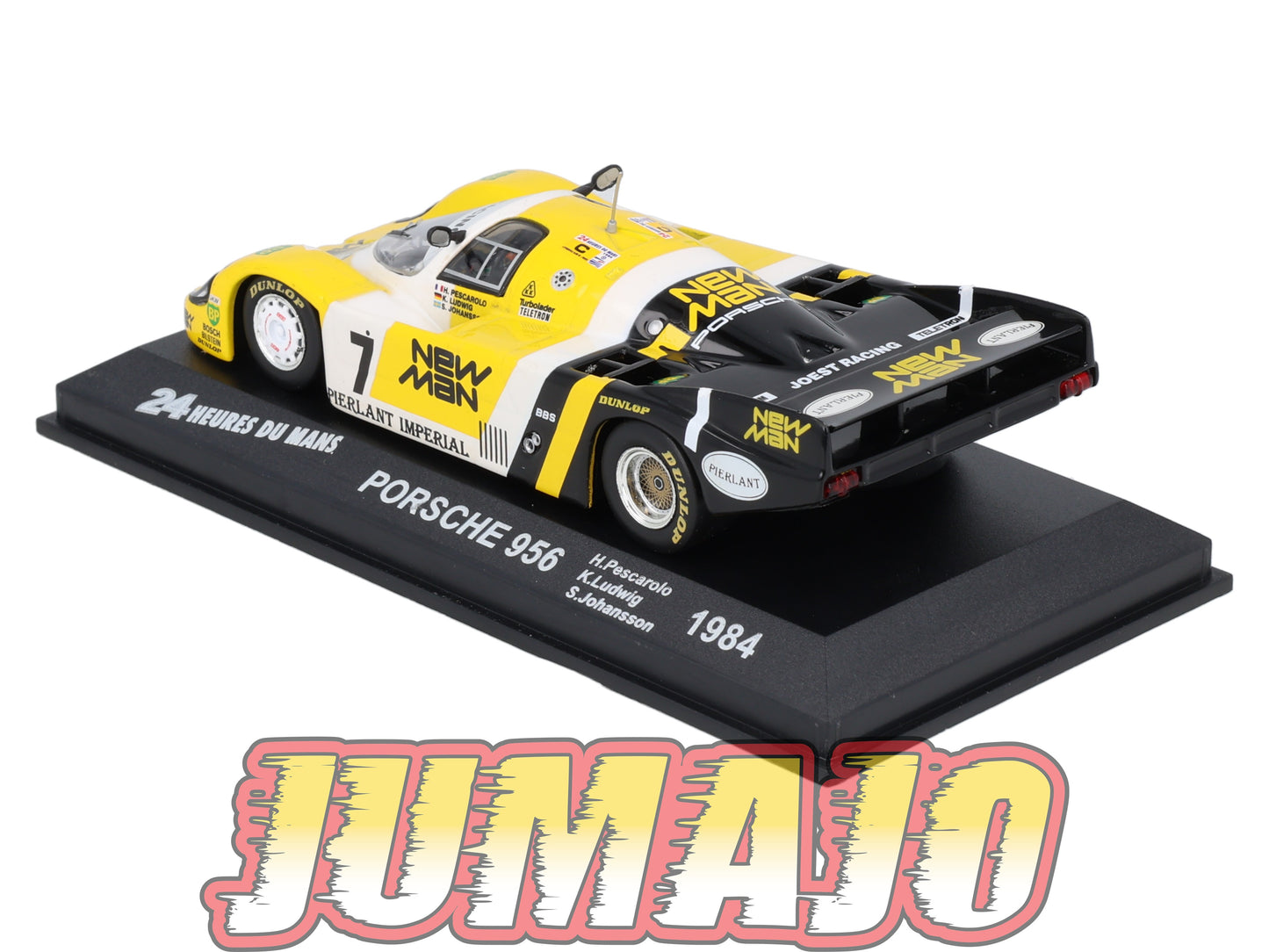 LM7 Voiture 1/43 IXO 24 Heures Le Mans : PORSCHE 956 #7 Winner 1984 H.Pescarolo