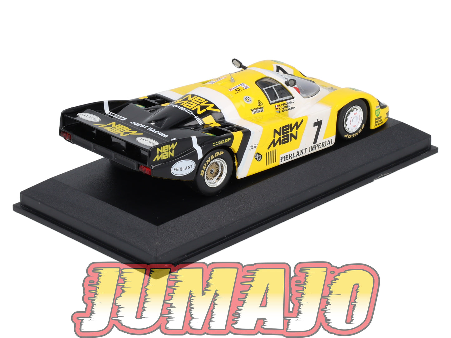 LM7 Voiture 1/43 IXO 24 Heures Le Mans : PORSCHE 956 #7 Winner 1984 H.Pescarolo