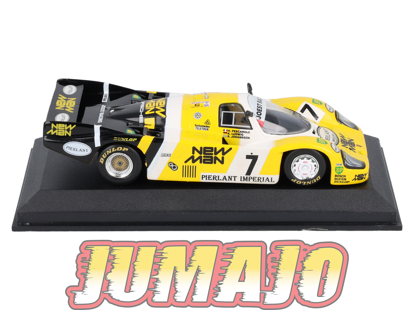 LM7 Voiture 1/43 IXO 24 Heures Le Mans : PORSCHE 956 #7 Winner 1984 H.Pescarolo