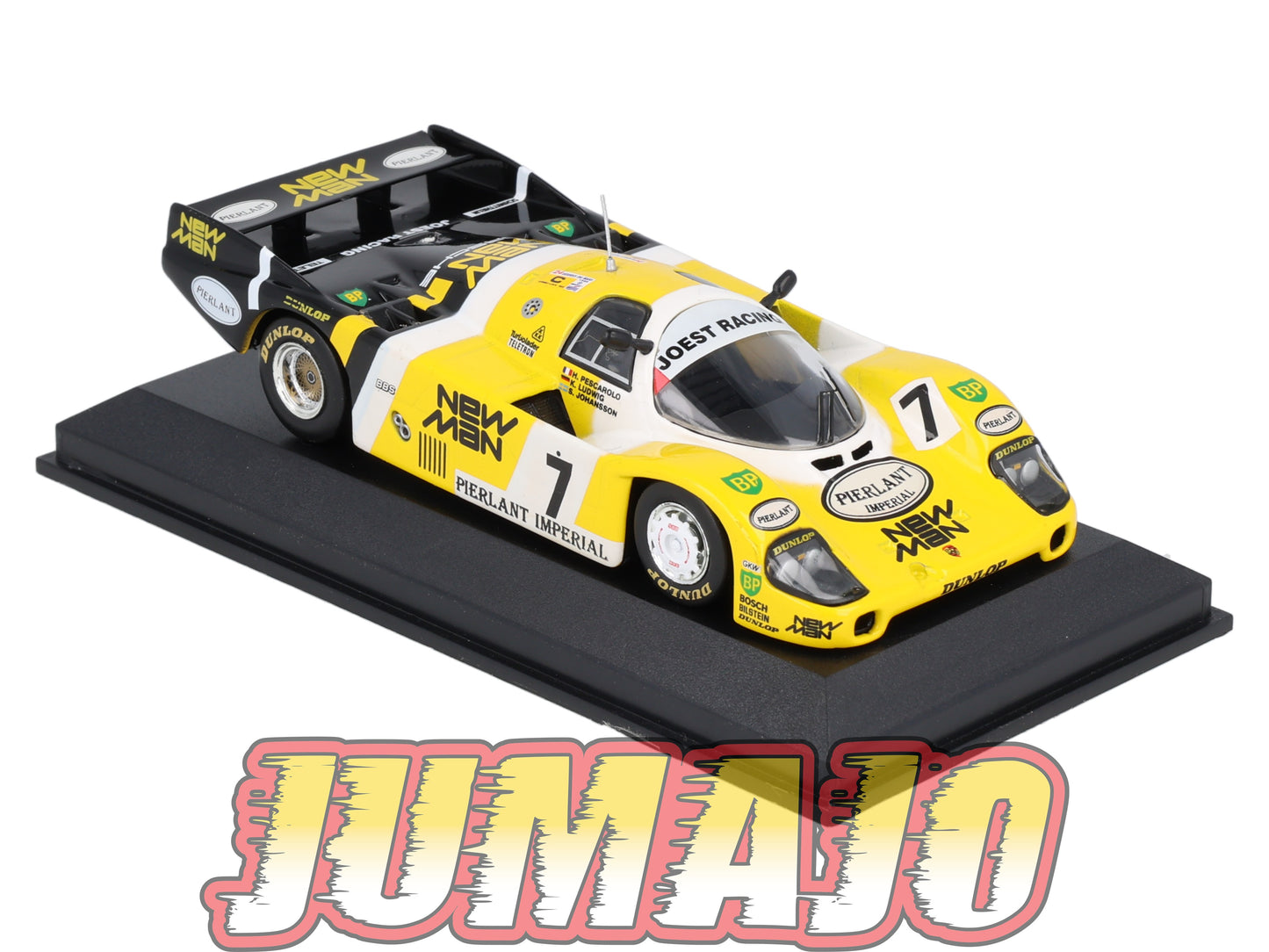 LM7 Voiture 1/43 IXO 24 Heures Le Mans : PORSCHE 956 #7 Winner 1984 H.Pescarolo
