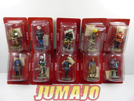 P15 lot de 10 SOLDATS POMPIERS DEL PRADO 1/32 ALL ITA FRA ESP BEL IRL