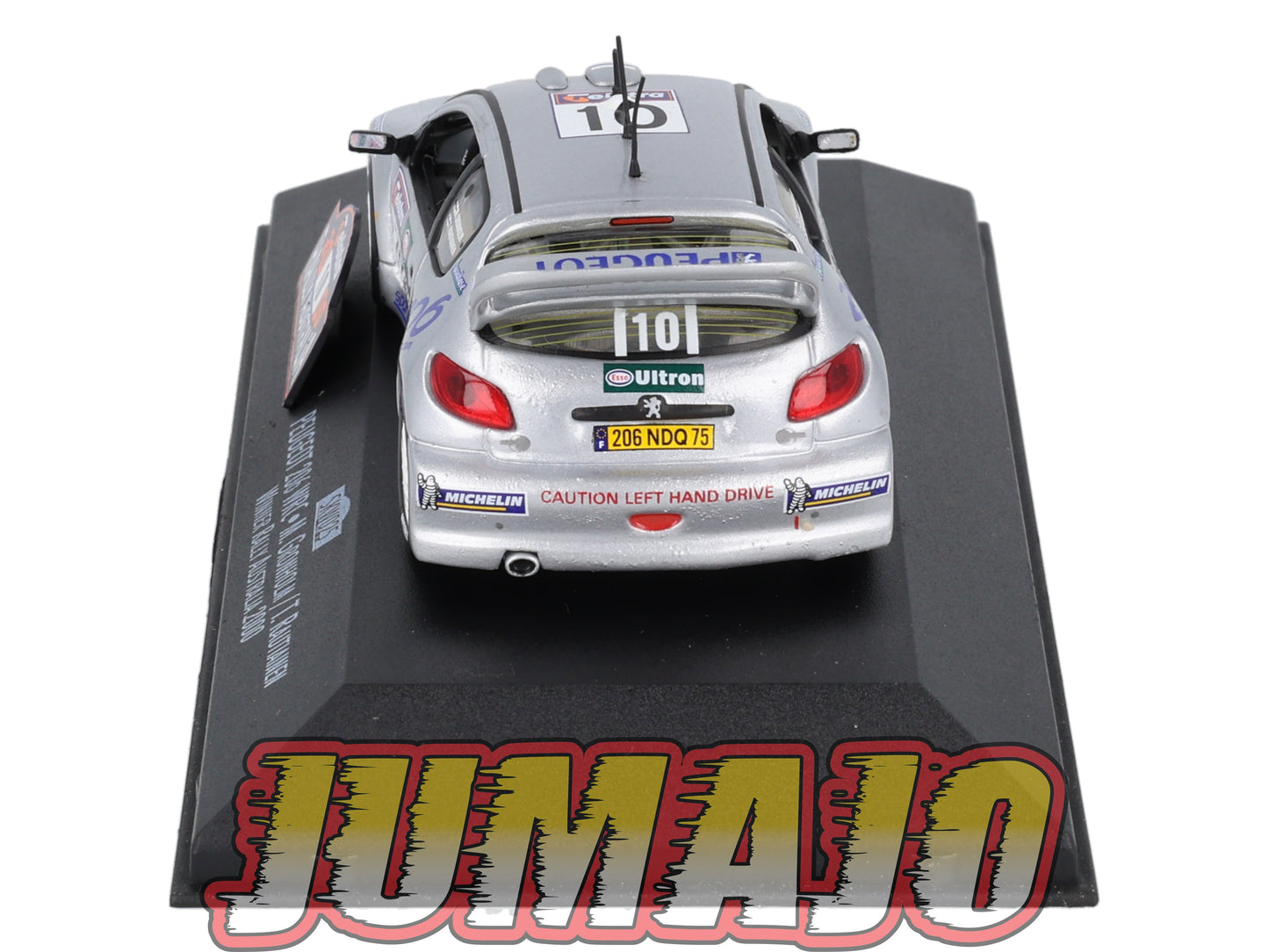 LUX100 Voiture 1/43 SKID Rally Winners : PEUGEOT 206 WRC 2000 #10 M.Gronholm