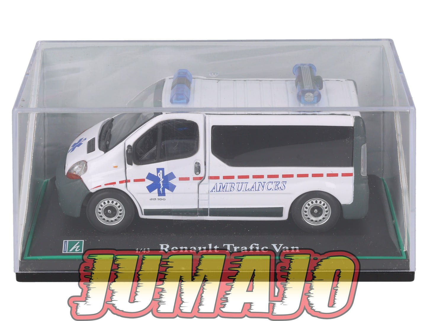 LUX103 Voiture 1/43 CARARAMA : RENAULT Trafic Ambulance (Dci 100)