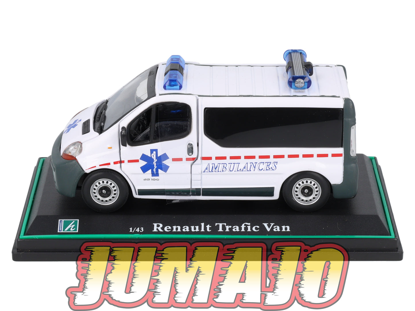 LUX103 Voiture 1/43 CARARAMA : RENAULT Trafic Ambulance (Dci 100)