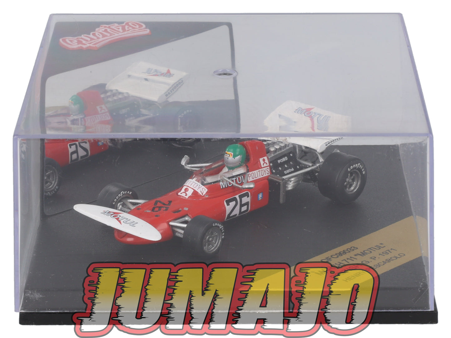 LUX105 Voiture 1/43 QUARTZO : MARCH 711 Motul 1971 #26 British G.P H.Pescarolo