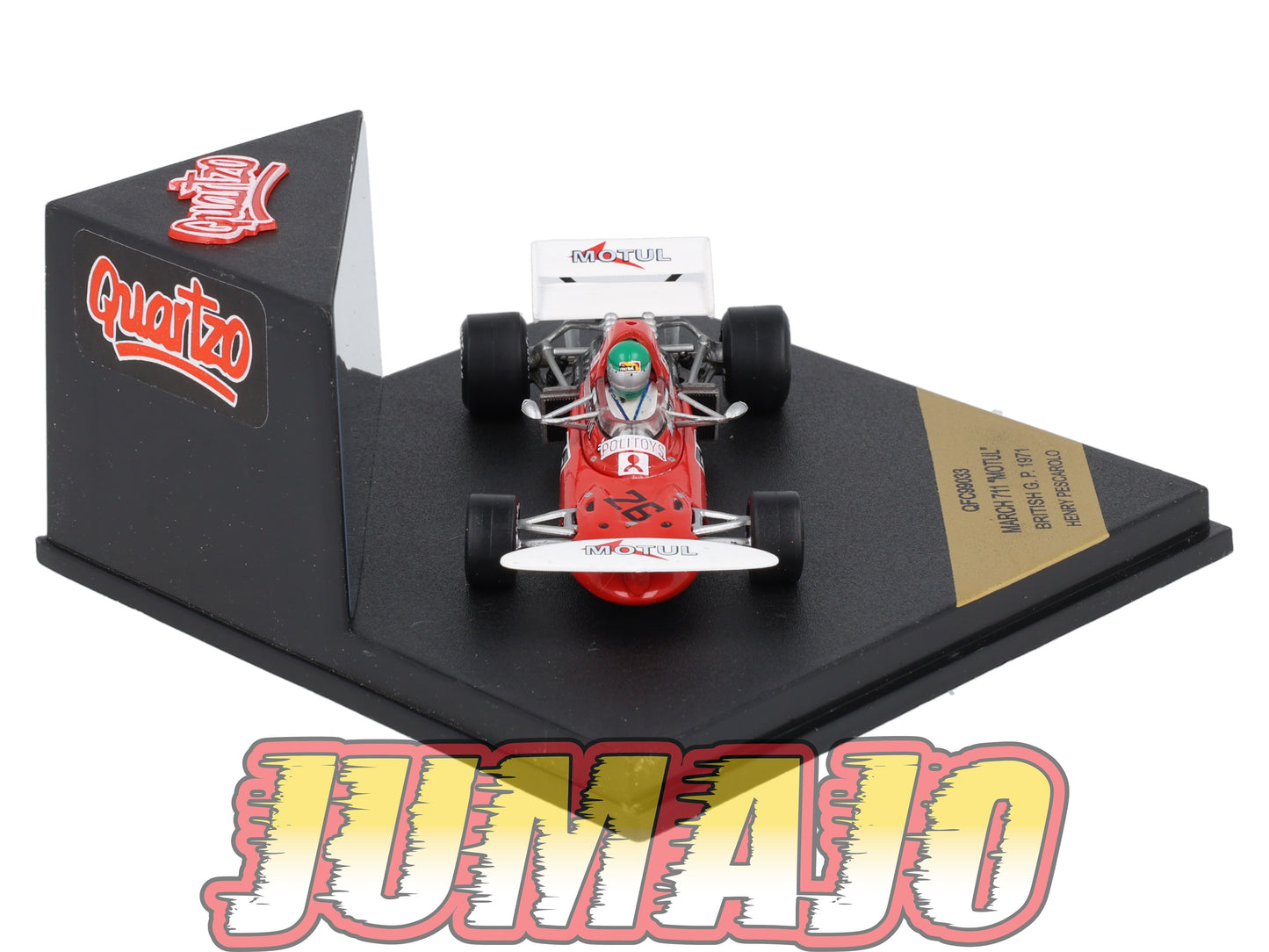 LUX105 Voiture 1/43 QUARTZO : MARCH 711 Motul 1971 #26 British G.P H.Pescarolo