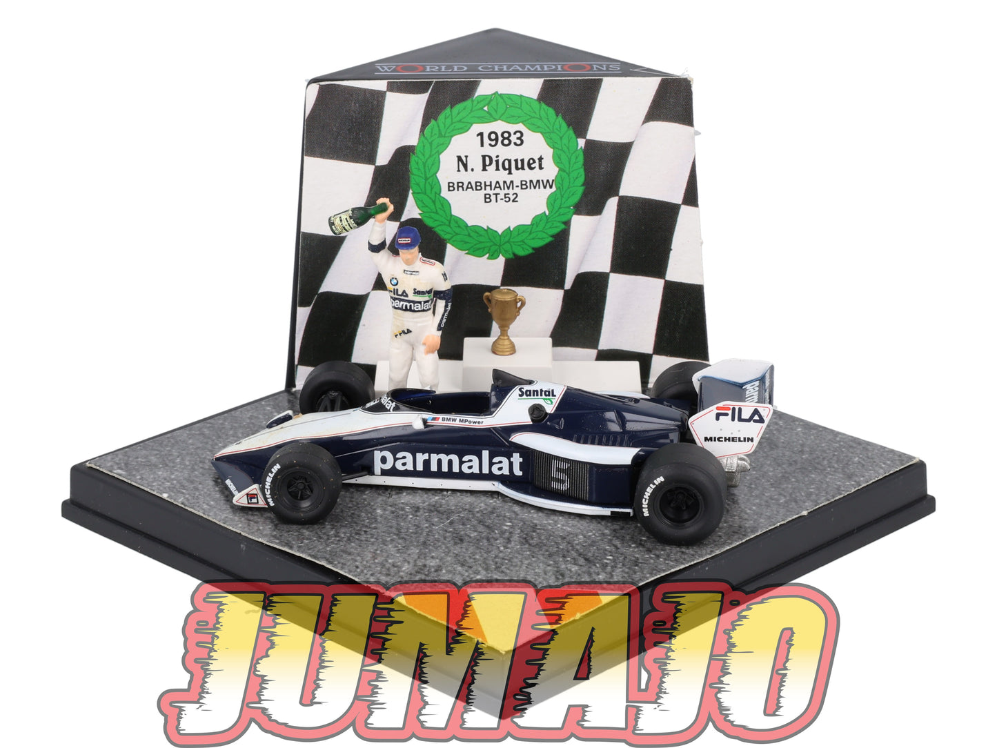 LUX110 Voiture 1/43 WORLD CHAMPIONS : BRABHAM-BMW BT-52 1983 #5 N.Piquet