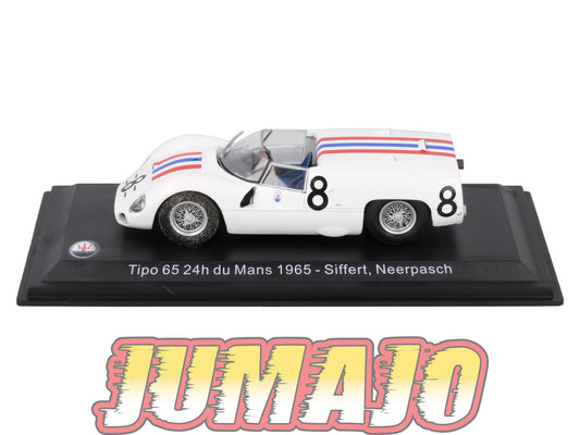 MAS401 Voiture 1/43 Altaya Maserati : TIPO 65 24H DU MANS 1965