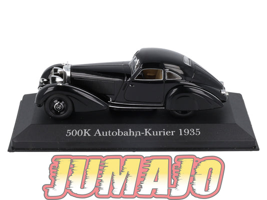 MB20 Voiture 1/43 IXO Altaya Mercedes-Benz 500K Autobahn-Kurirer 1935
