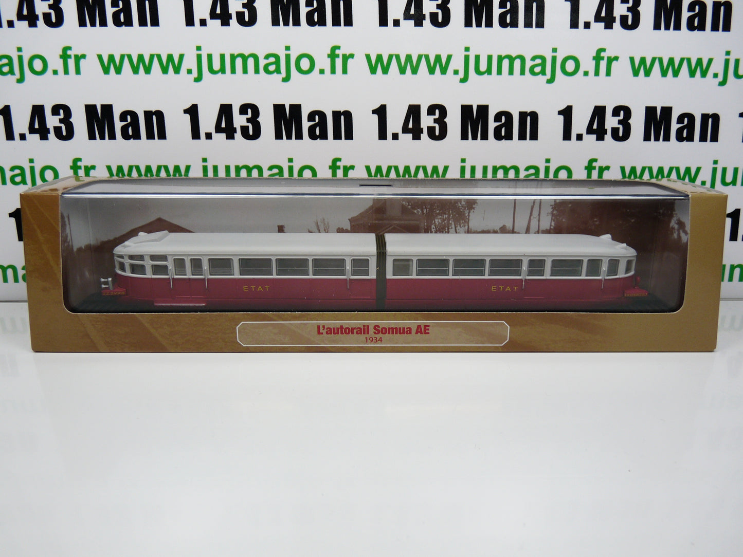 MEA26 MICHELINES & Autorails train SNCF 1/87 HO : L'autorail Somua AE 1934