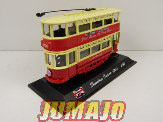 MEA33 Del Prado 1/87 Tramway : London Tram 1931 UK (Non Motorisé)