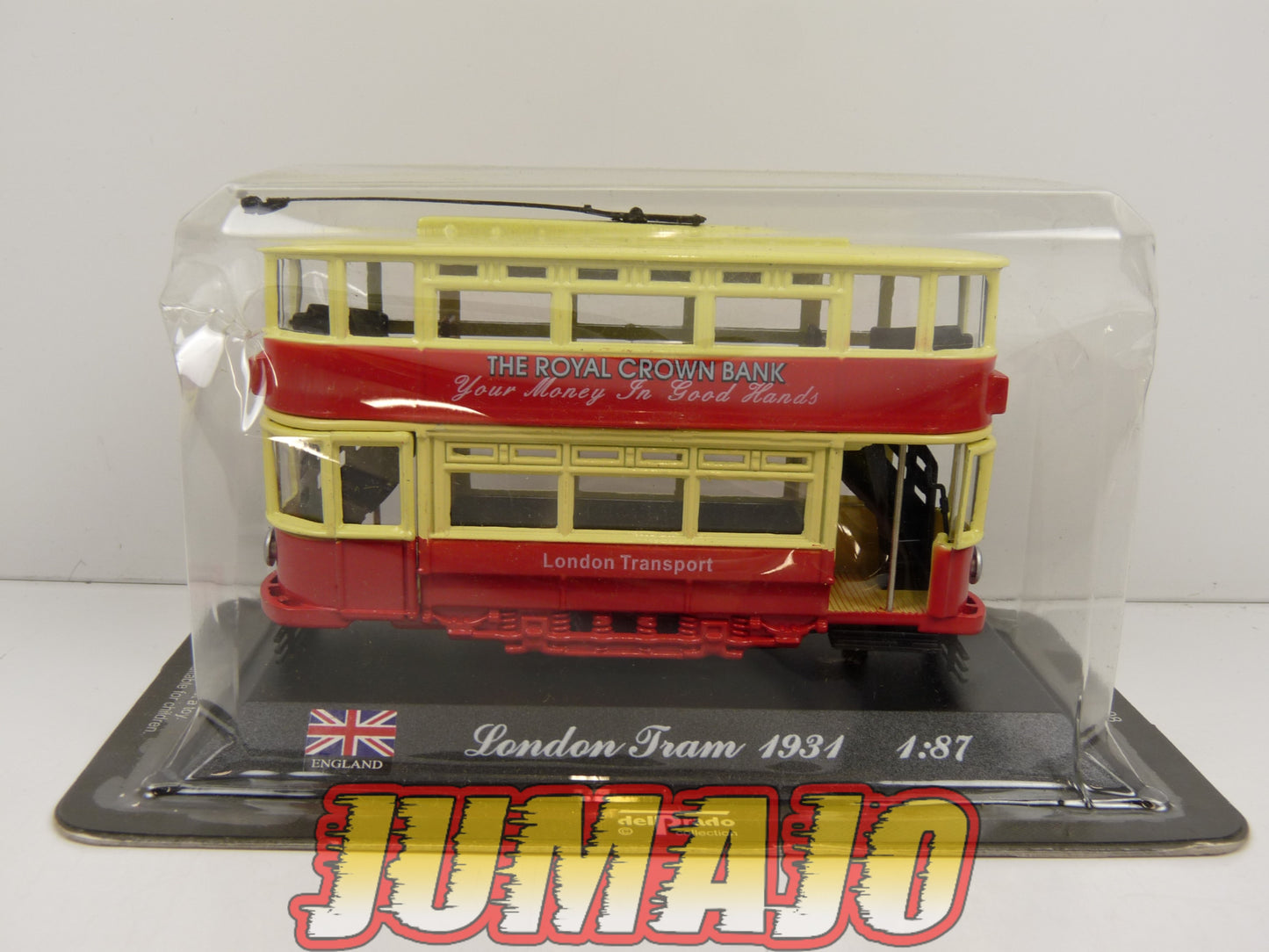 MEA33 Del Prado 1/87 Tramway : London Tram 1931 UK (Non Motorisé)