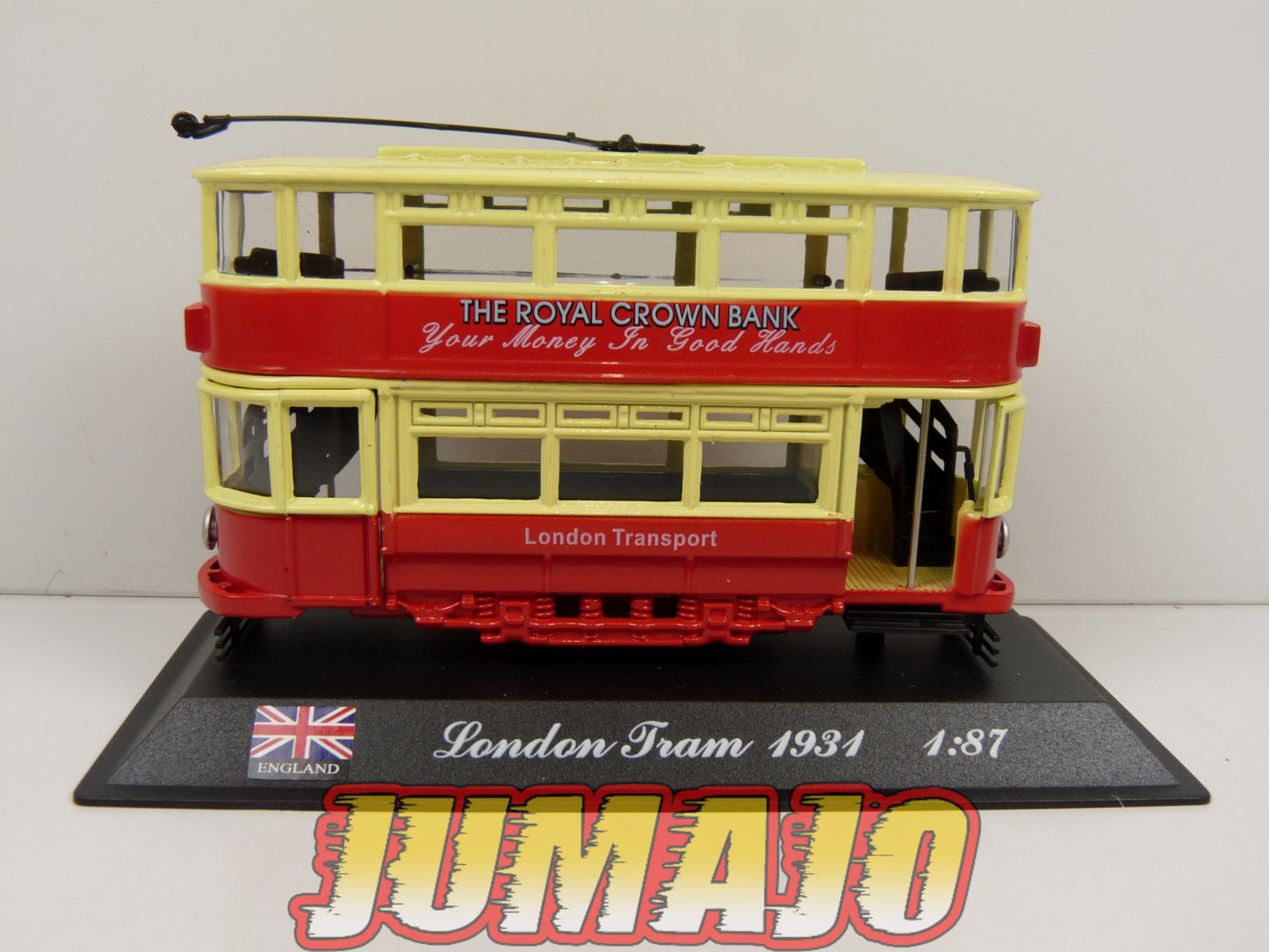 MEA33 Del Prado 1/87 Tramway : London Tram 1931 UK (Non Motorisé)