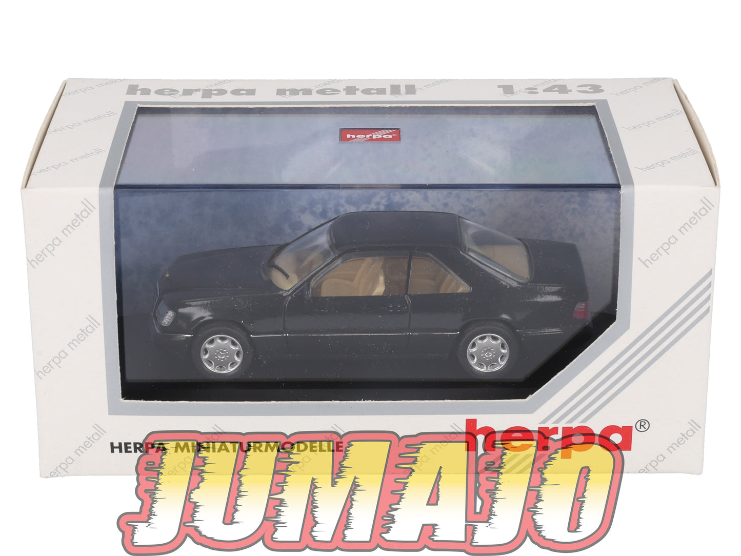 MER12 voiture 1/43 HERPA MERCEDES-Benz E 320 Coupé Bleu noir