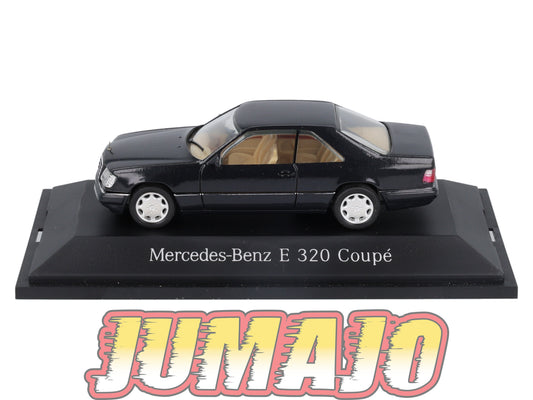 MER12 voiture 1/43 HERPA MERCEDES-Benz E 320 Coupé Bleu noir