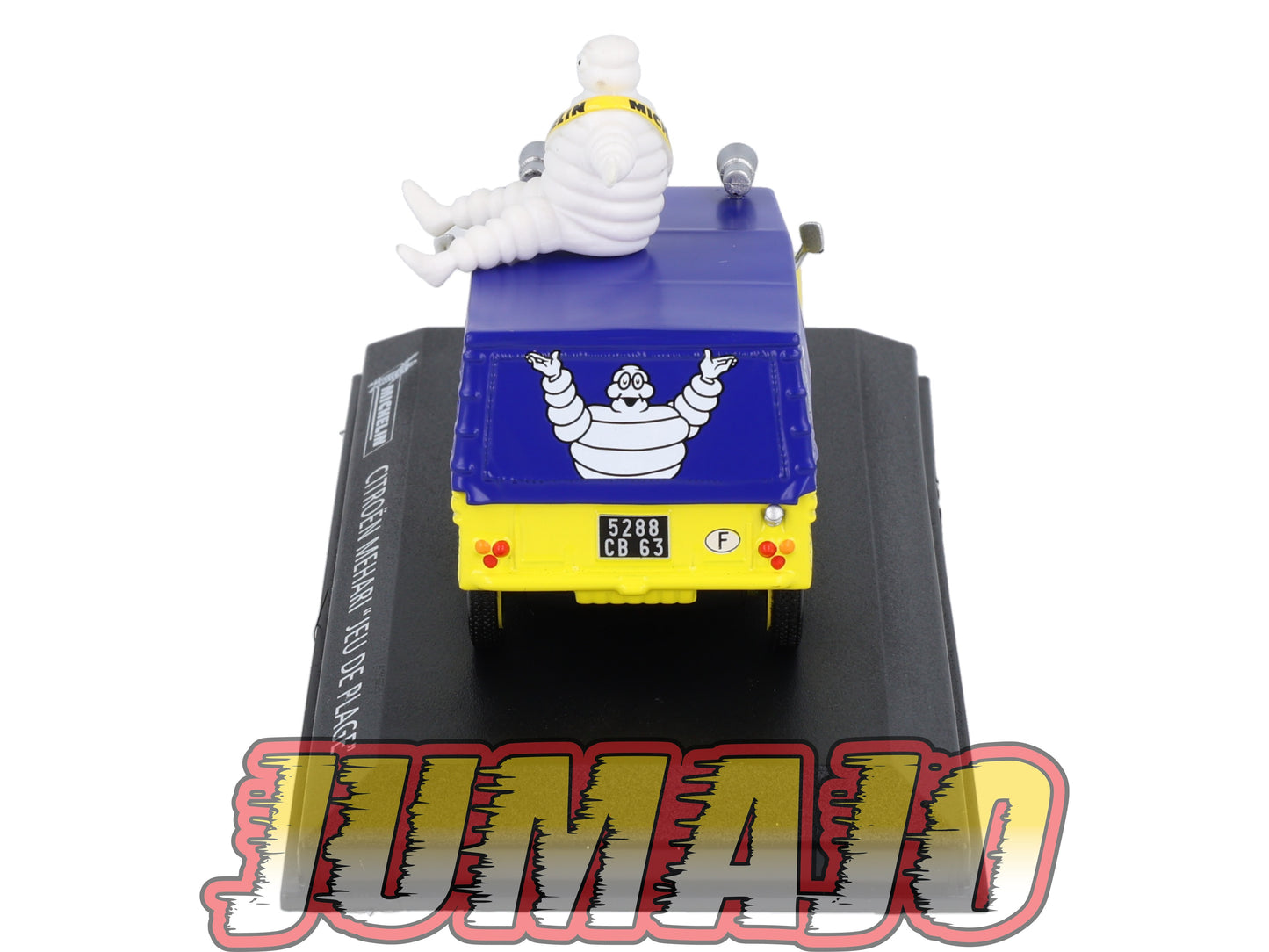 MICH13 voiture 1/43 IXO altaya MICHELIN : CITROEN Mehari Jeu de plage