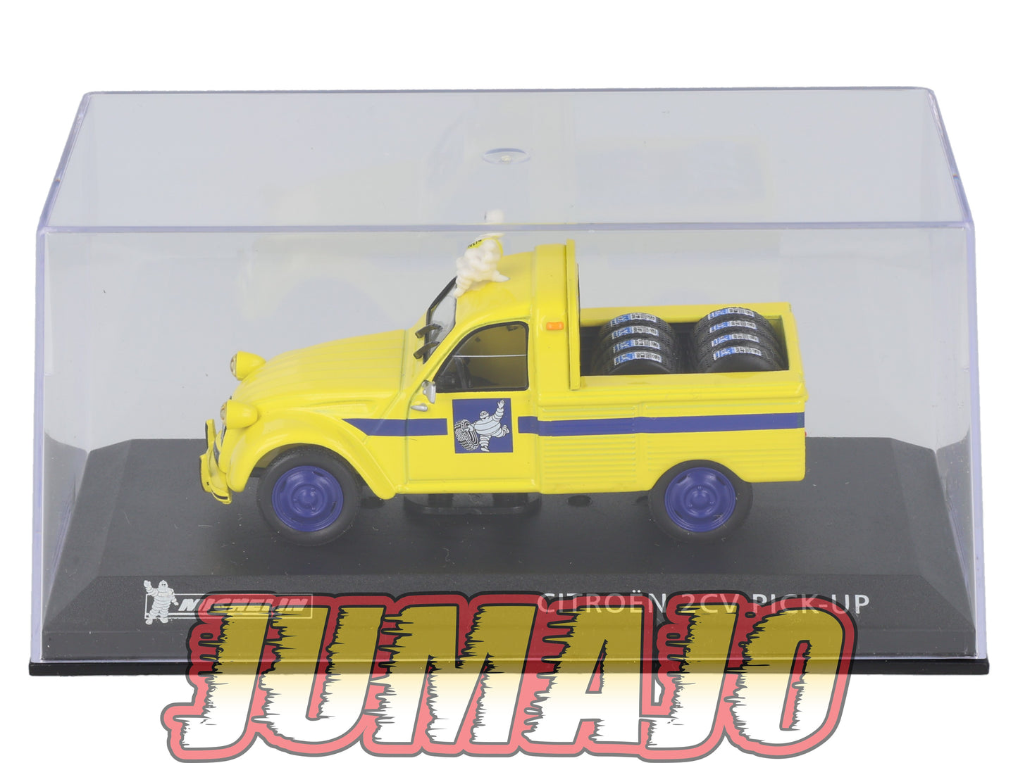MICH16 voiture 1/43 IXO altaya MICHELIN : CITROEN 2CV Pick-up