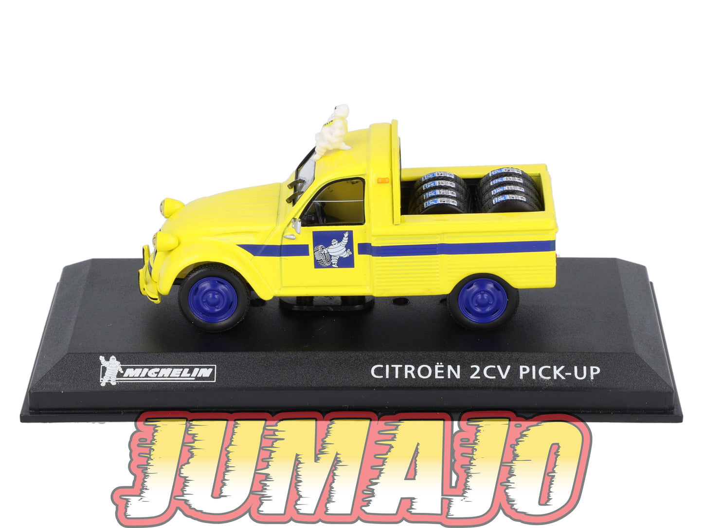 MICH16 voiture 1/43 IXO altaya MICHELIN : CITROEN 2CV Pick-up