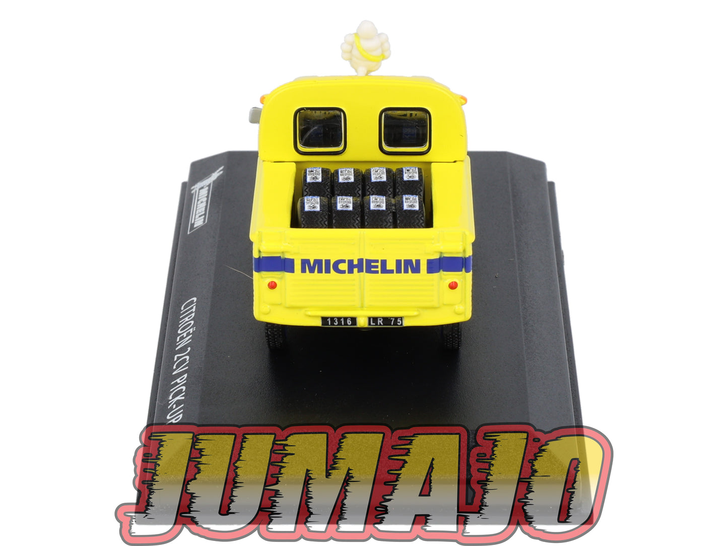 MICH16 voiture 1/43 IXO altaya MICHELIN : CITROEN 2CV Pick-up