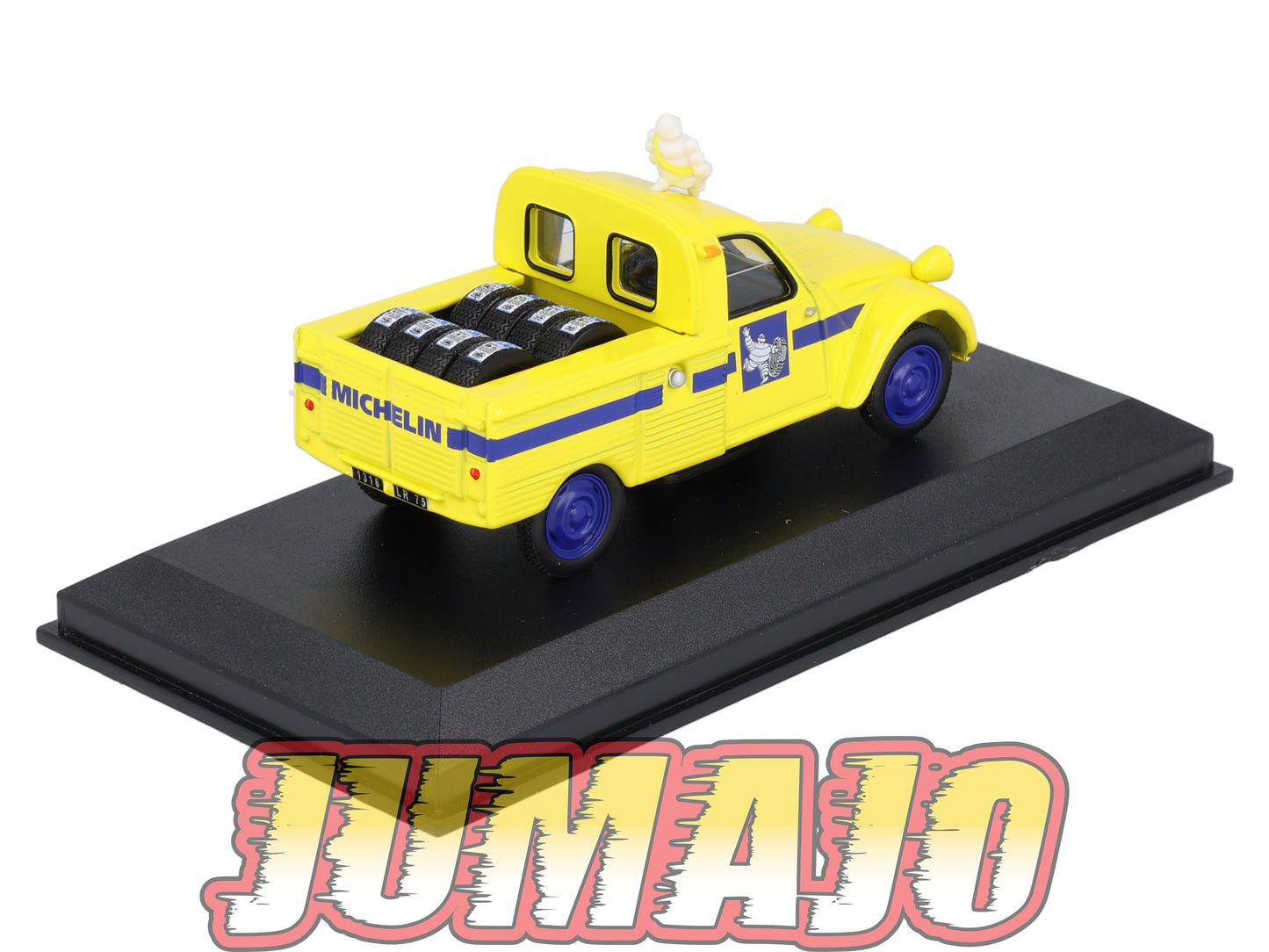 MICH16 voiture 1/43 IXO altaya MICHELIN : CITROEN 2CV Pick-up