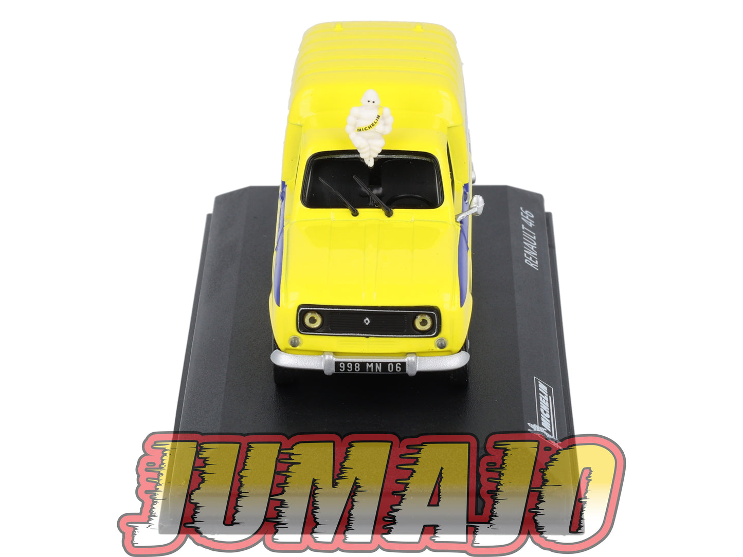 MICH17 voiture 1/43 IXO altaya MICHELIN : RENAULT 4F6