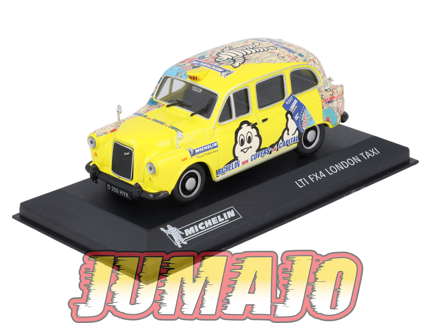MICH19 voiture 1/43 IXO altaya MICHELIN : LTI FX4 London taxi