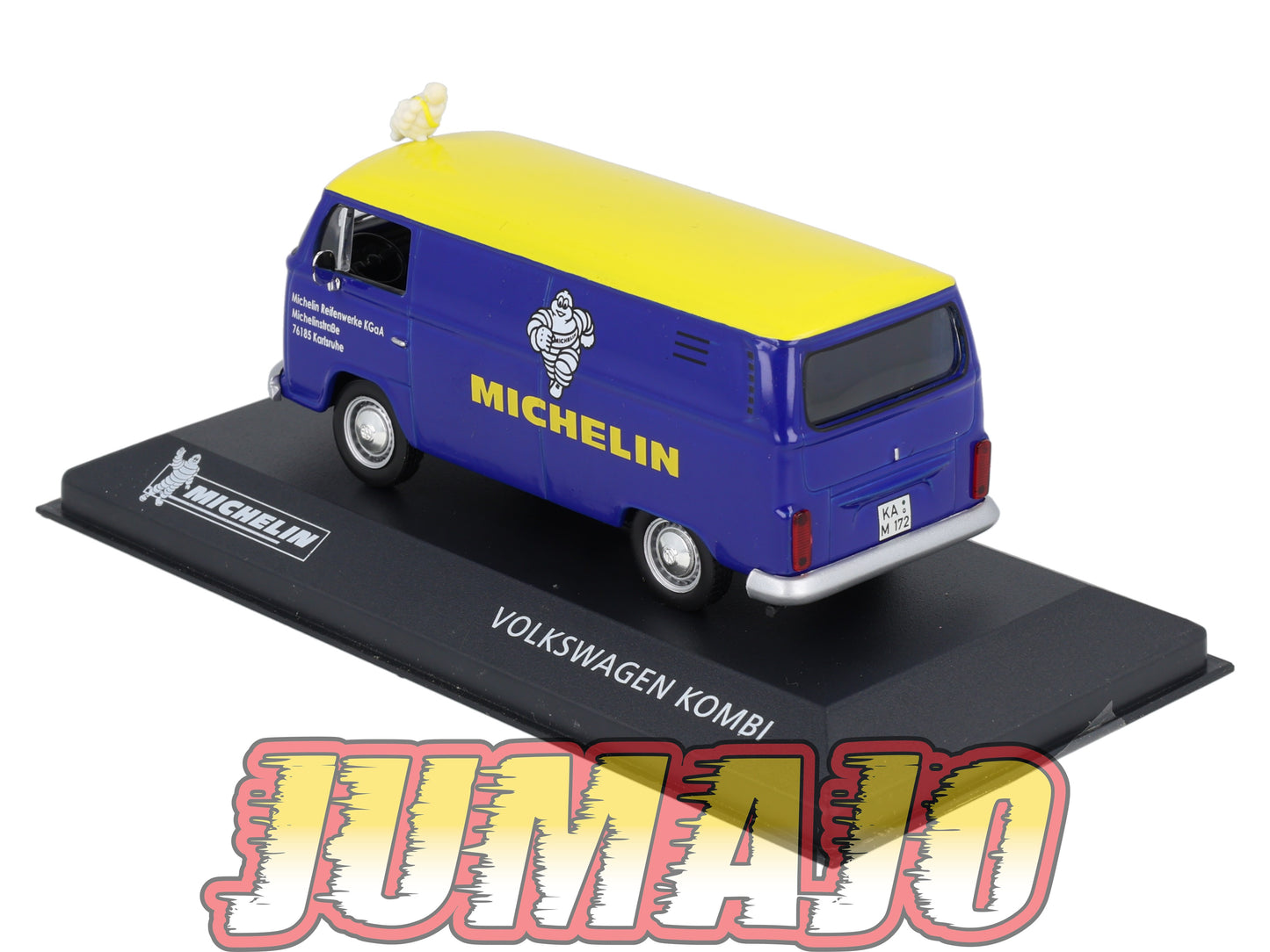 MICH21 voiture 1/43 IXO altaya MICHELIN : VOLKSWAGEN Kombi