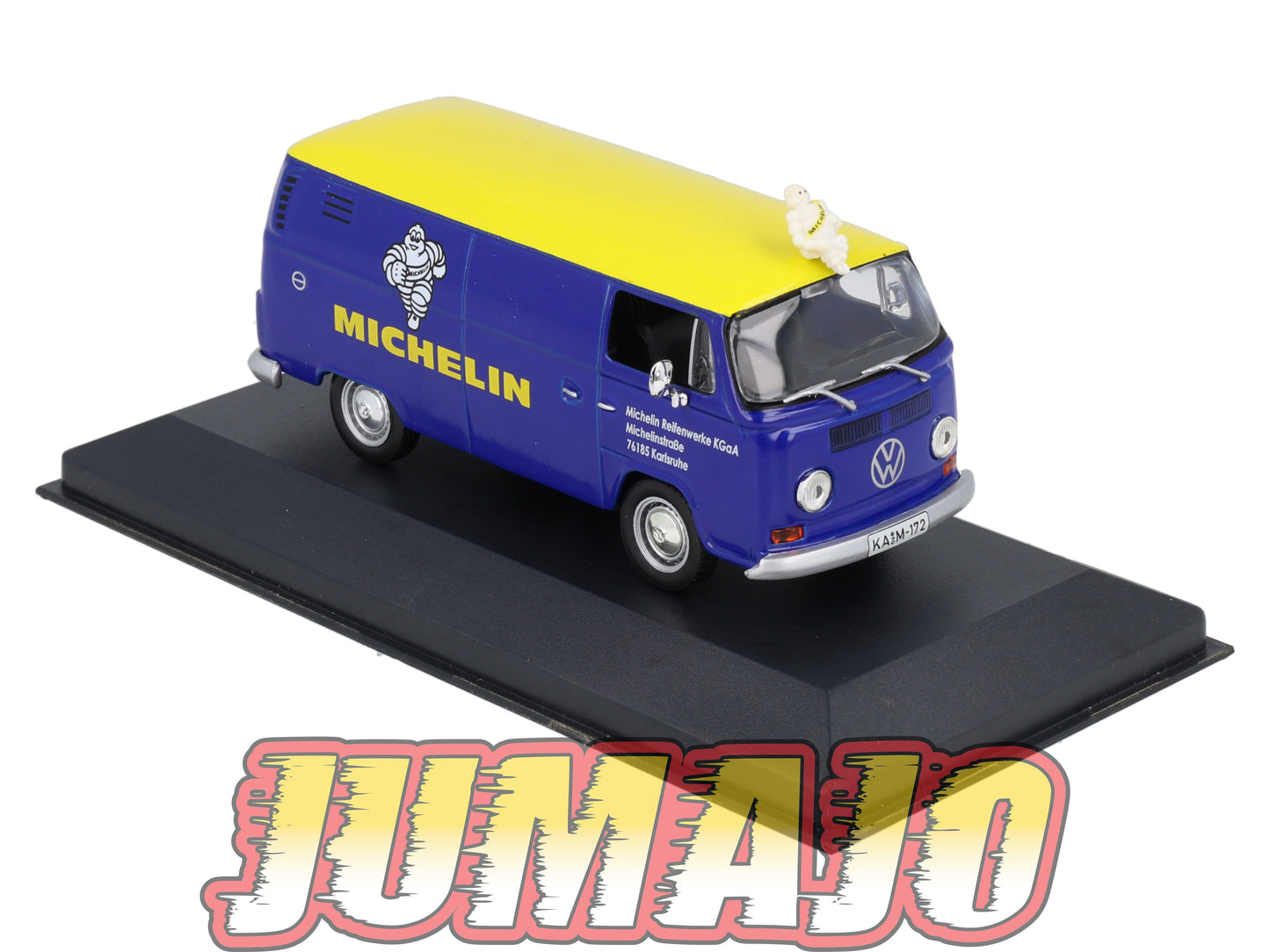MICH21 voiture 1/43 IXO altaya MICHELIN : VOLKSWAGEN Kombi