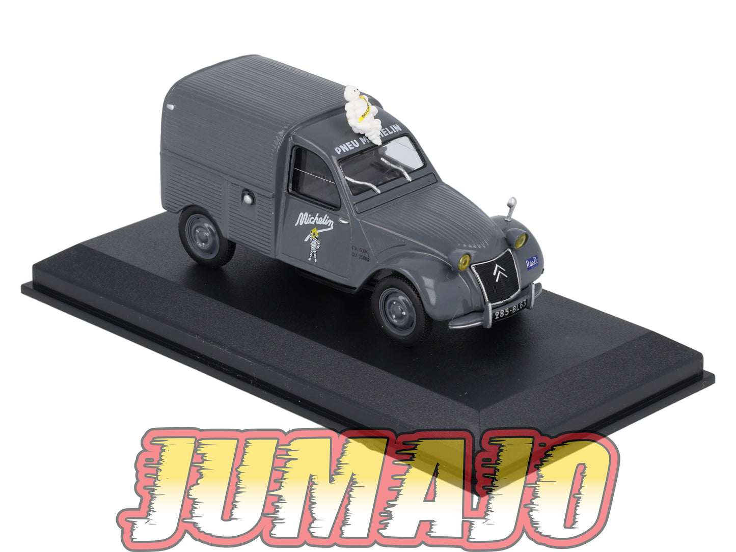 MICH25 voiture 1/43 IXO altaya MICHELIN : CITROEN 2CV Fourgonnette
