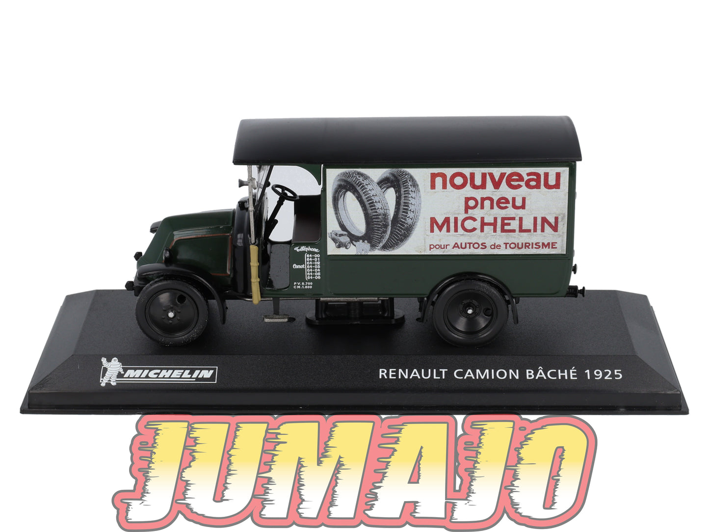 MICH27 voiture 1/43 IXO altaya MICHELIN : RENAULT Camion bâché 1925