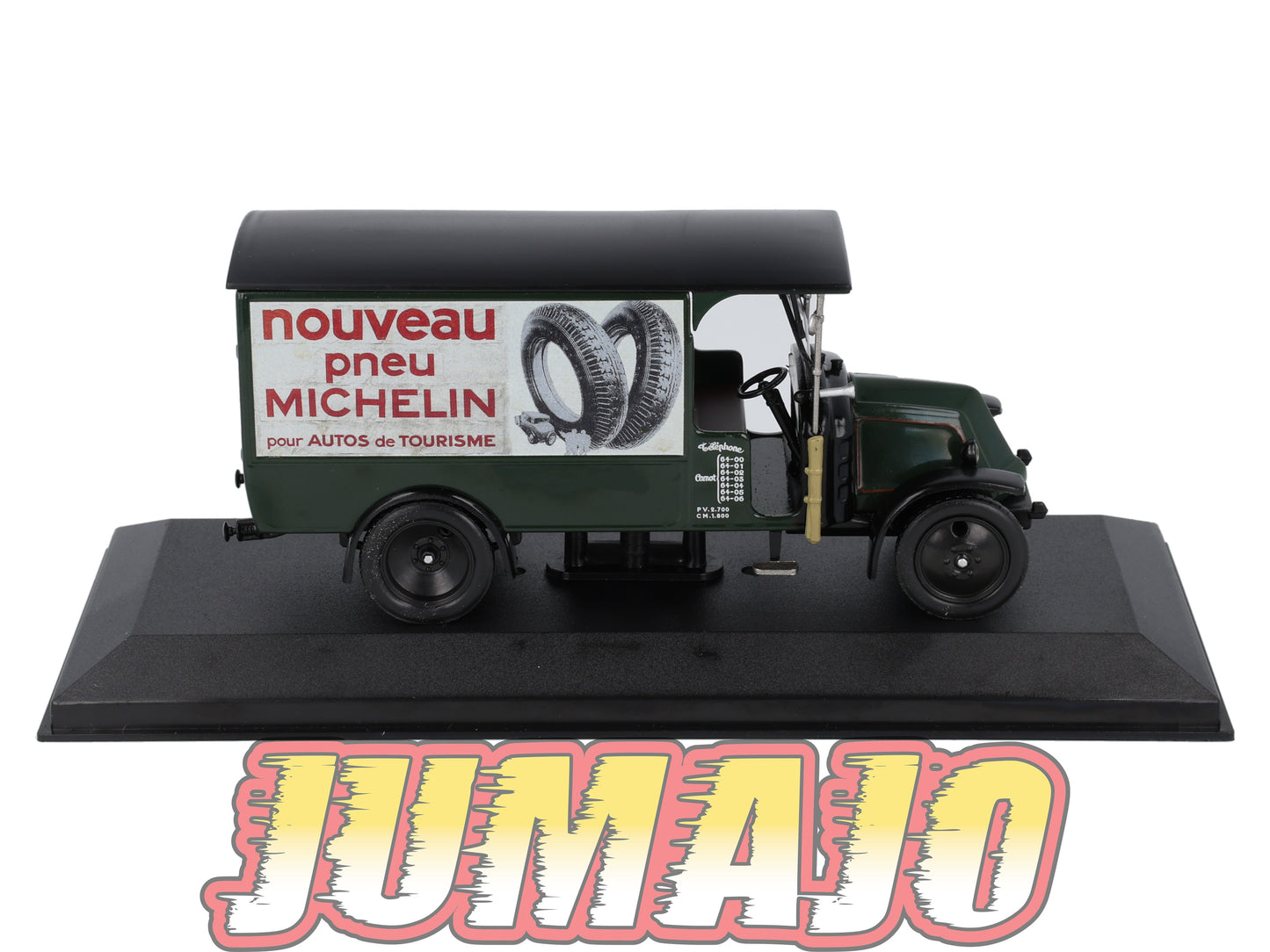 MICH27 voiture 1/43 IXO altaya MICHELIN : RENAULT Camion bâché 1925