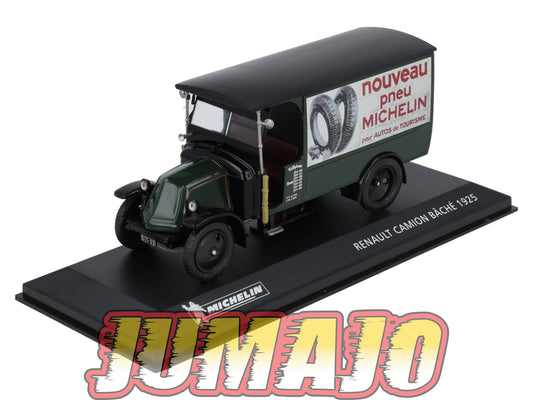 MICH27 voiture 1/43 IXO altaya MICHELIN : RENAULT Camion bâché 1925