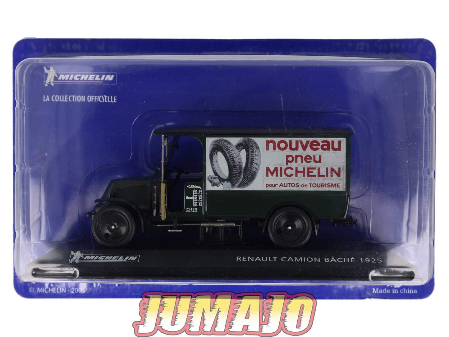 MICH27 voiture 1/43 IXO altaya MICHELIN : RENAULT Camion bâché 1925