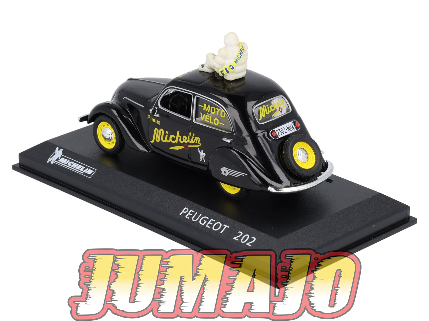MICH2 voiture 1/43 IXO altaya MICHELIN : PEUGEOT 202
