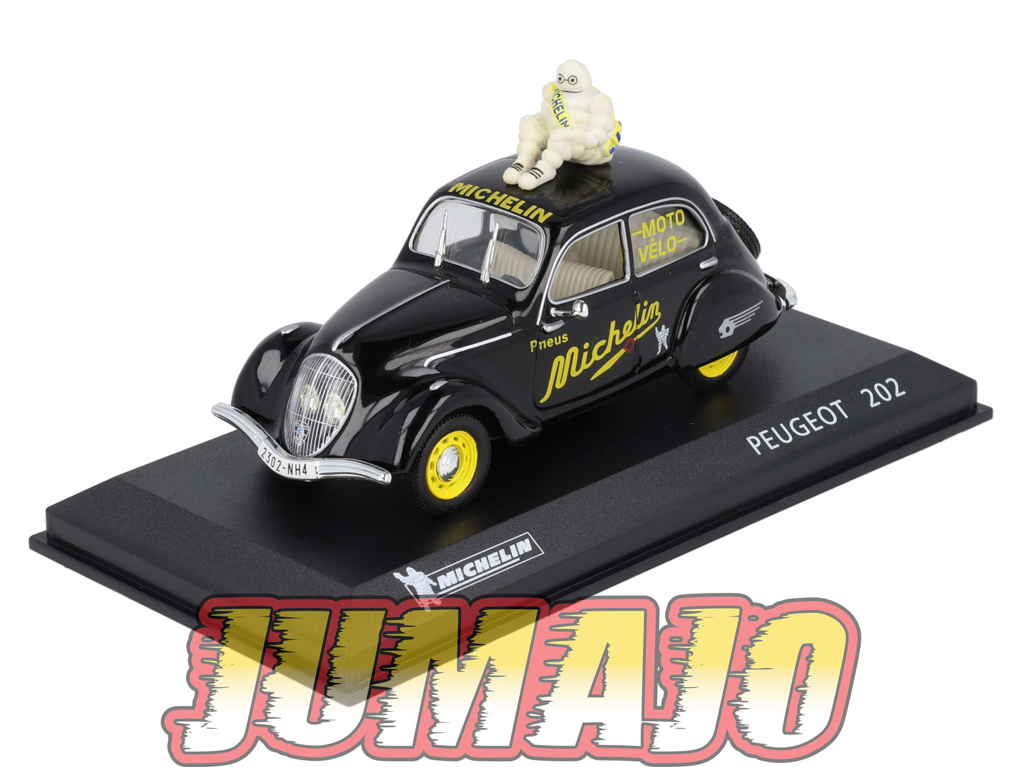 MICH2 voiture 1/43 IXO altaya MICHELIN : PEUGEOT 202
