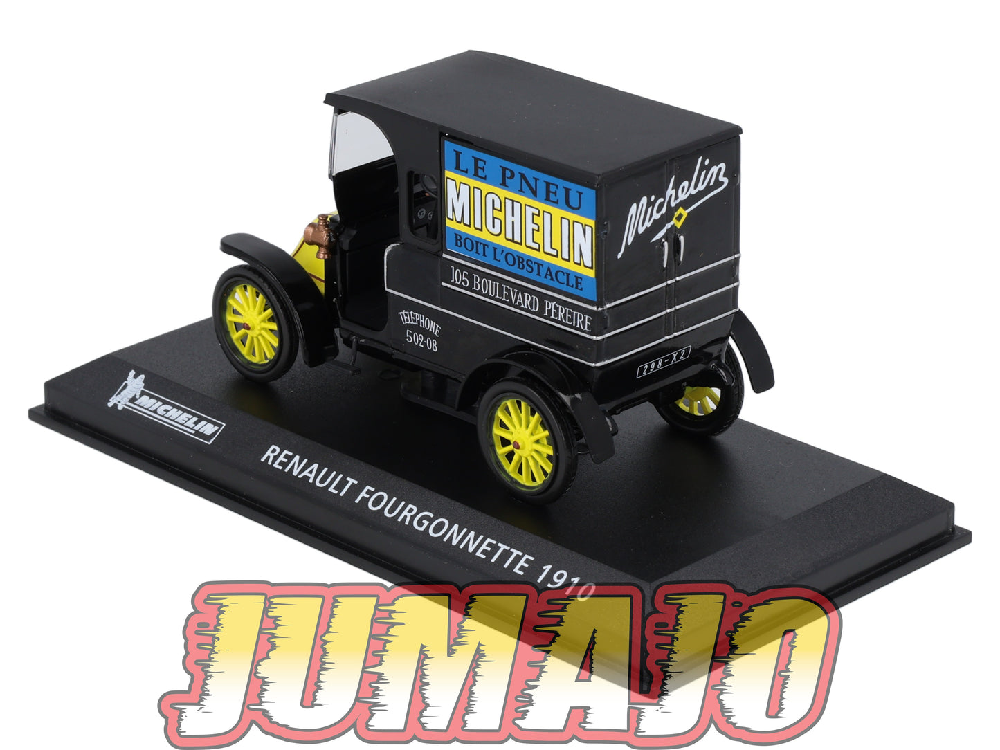 MICH30 voiture 1/43 IXO altaya MICHELIN : RENAULT Fourgonnette 1910