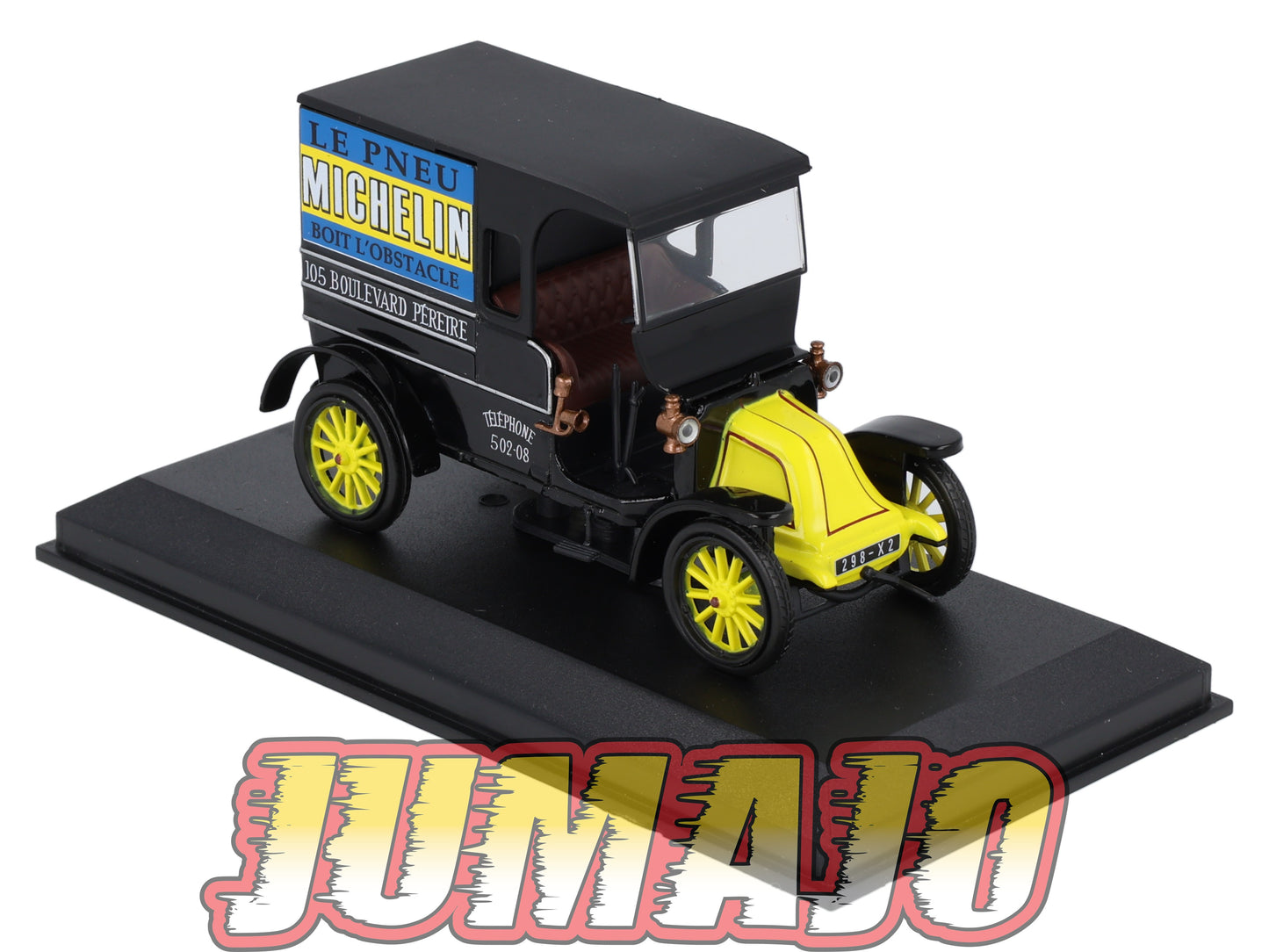 MICH30 voiture 1/43 IXO altaya MICHELIN : RENAULT Fourgonnette 1910