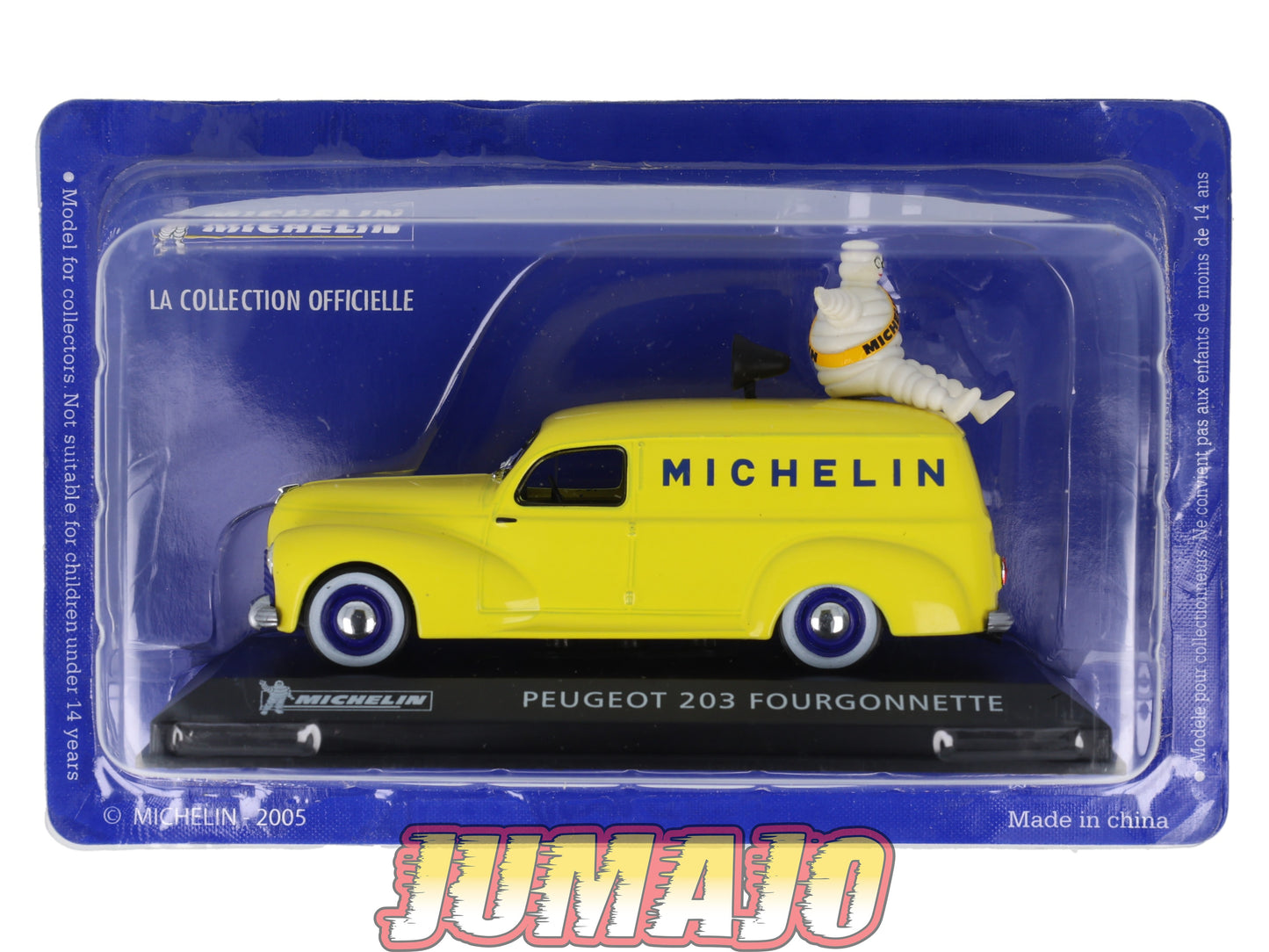 MICH34 voiture 1/43 IXO altaya MICHELIN : PEUGEOT 203 Fourgonnette