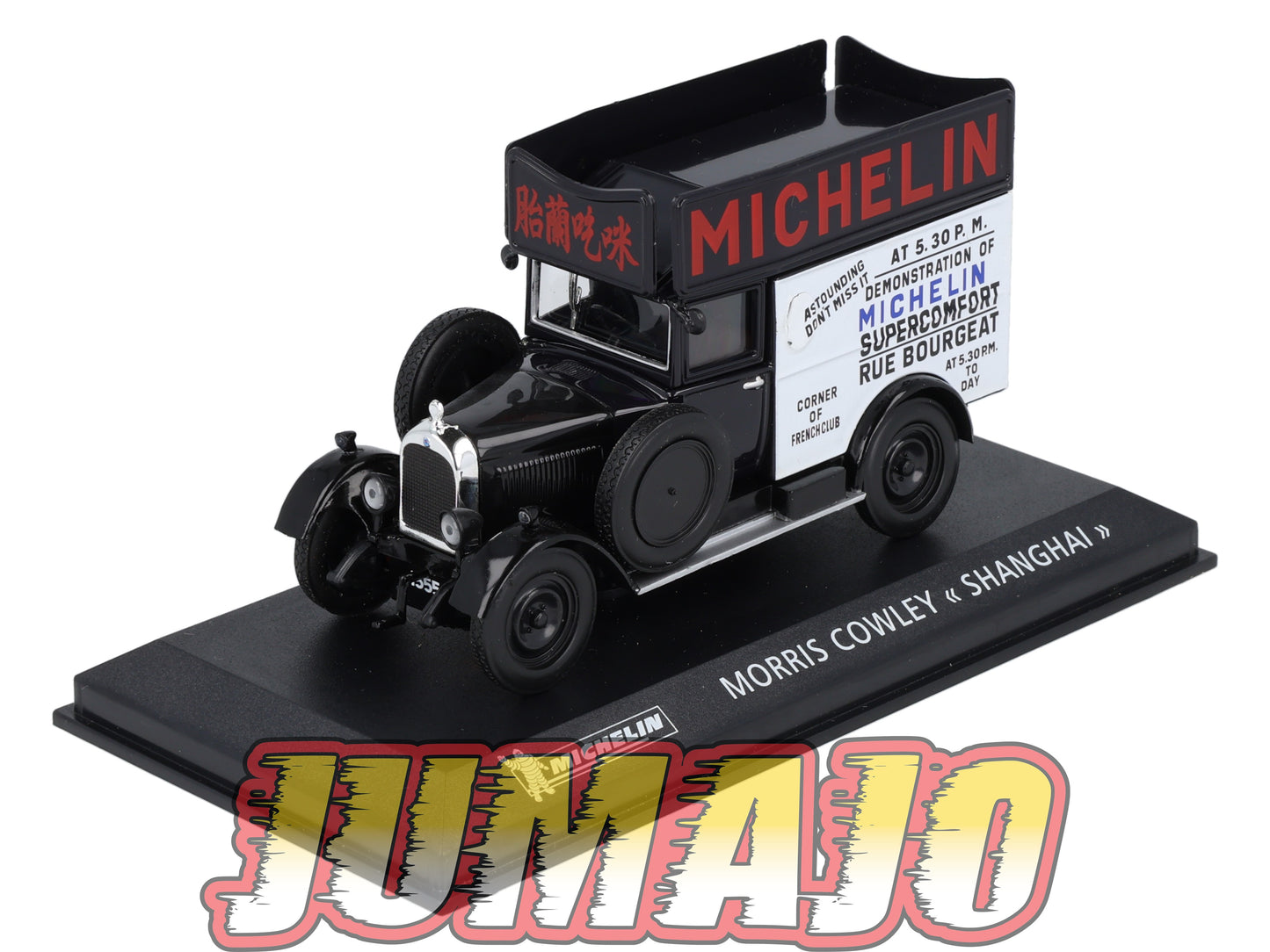 MICH38 voiture 1/43 IXO altaya MICHELIN : MORRIS COWLEY Shanghai