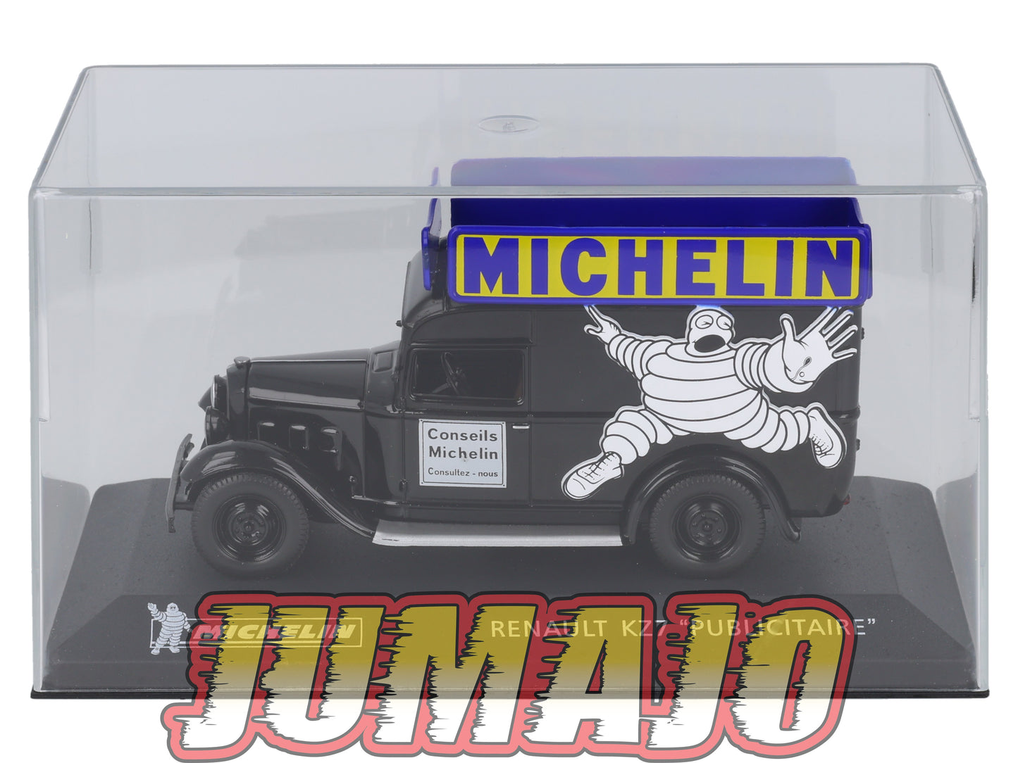 MICH42 voiture 1/43 IXO altaya MICHELIN : RENAULT KZ7 Publicitaire