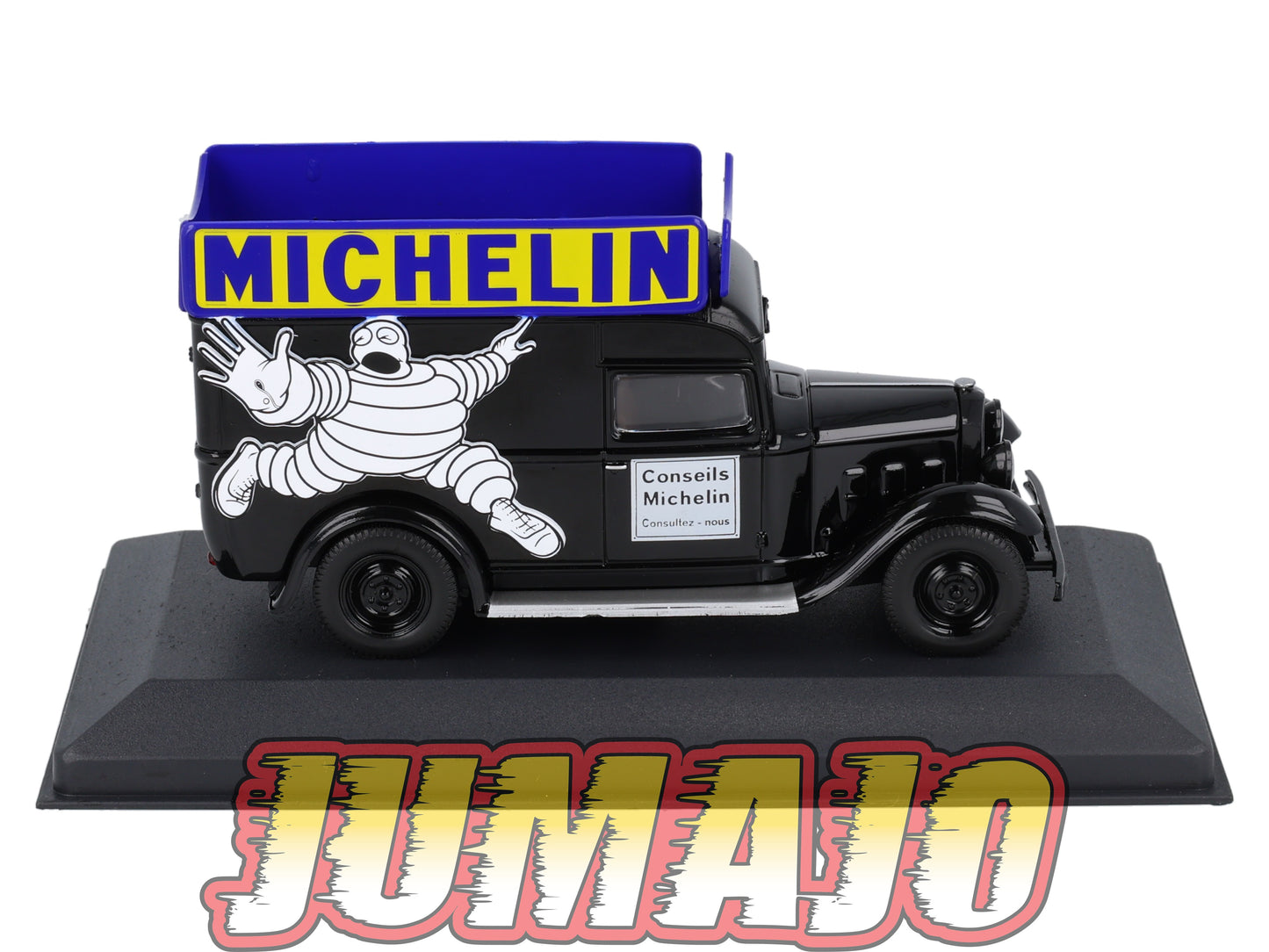 MICH42 voiture 1/43 IXO altaya MICHELIN : RENAULT KZ7 Publicitaire